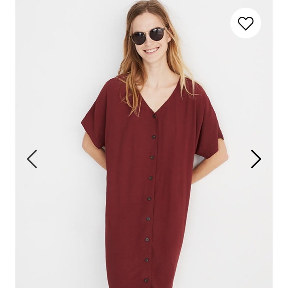 Madewell button down dress size XS
